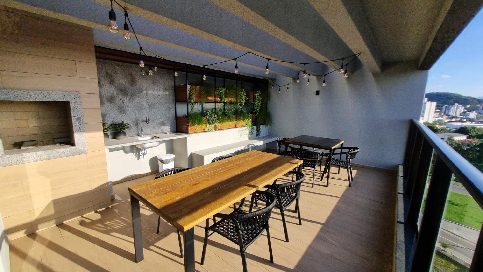Apartamento Joinville Saguacu - Piscina Incrivel Eksteriør bilde